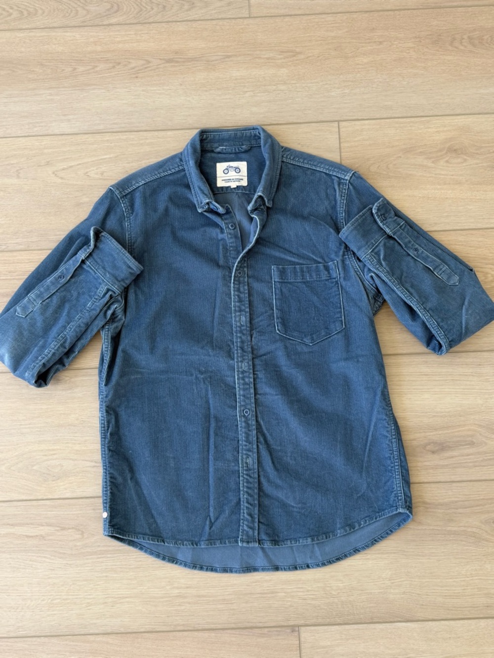 Mugsy Corduroy Long Sleeve Button Down
